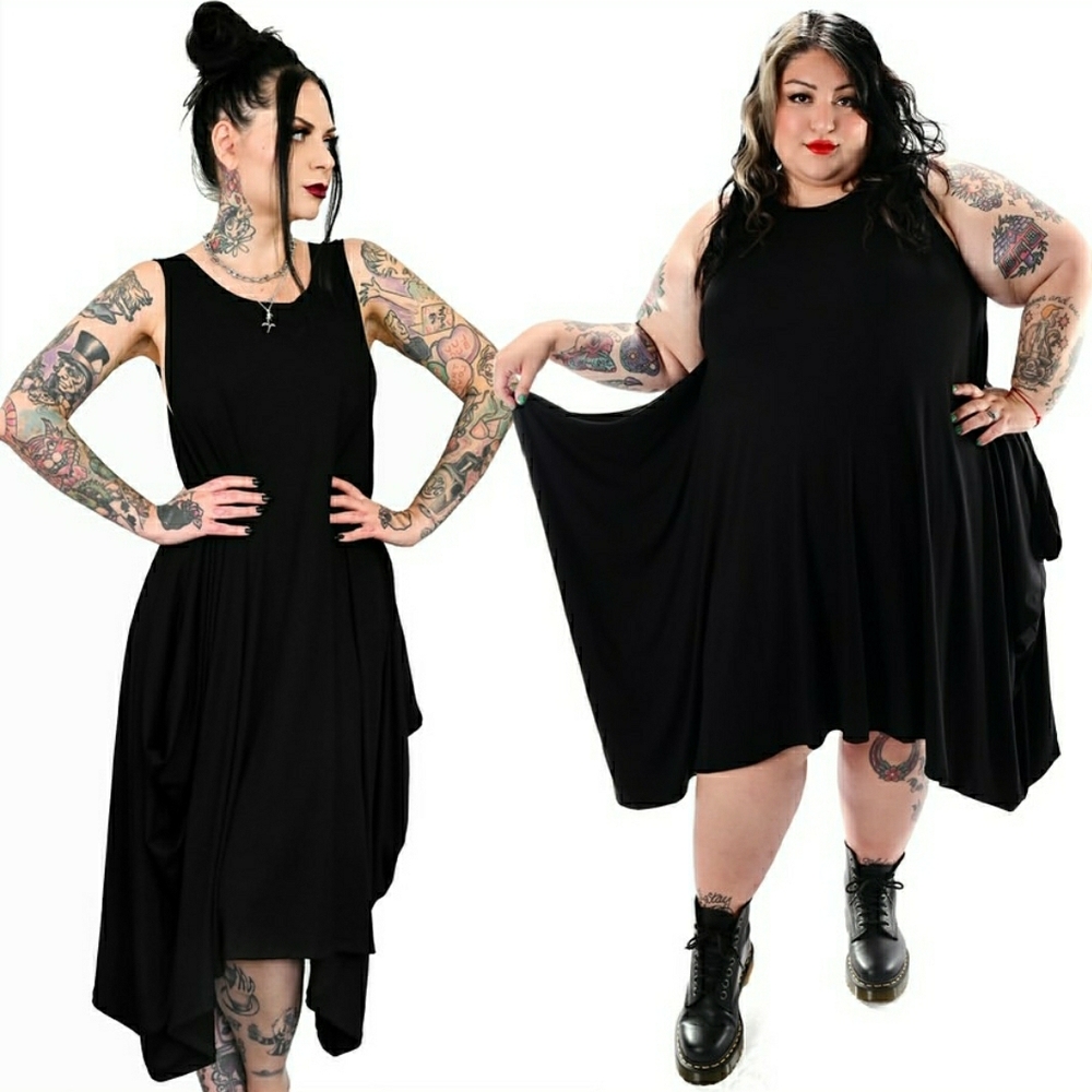 Foxblood DeeDee Dress Black XL-4XL SIZE 2